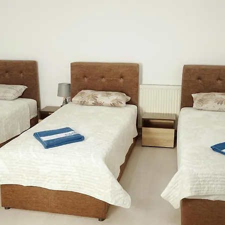House For 15 In Free Parking Area Apartmán Skopje