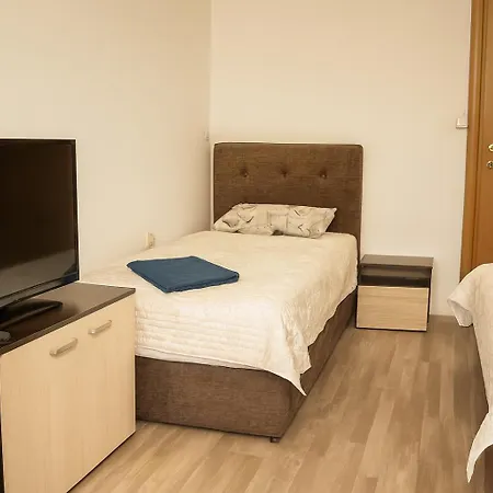 House For 15 In Free Parking Area Apartmán Skopje